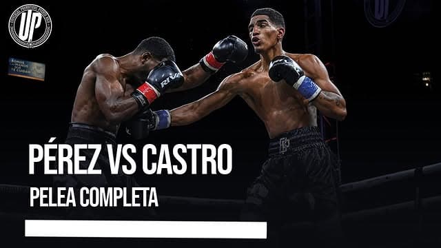 Bryan Perez vs Michael Castro from the Palacio de Recreacion y Deportes de Mayaguez.